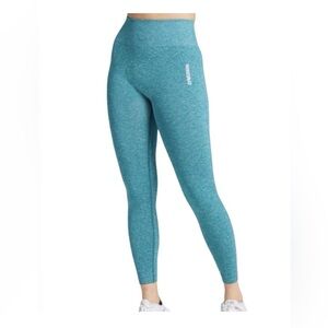 Gymshark Adapt Marl Leggings- Blue/Green